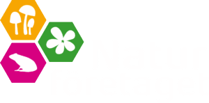 Naturföretaget logo white